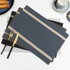 2/4/6 Pieces Durable Dining Table Placemats