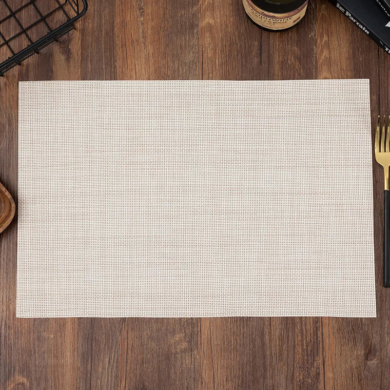 2/4/6 Pieces Durable Dining Table Placemats
