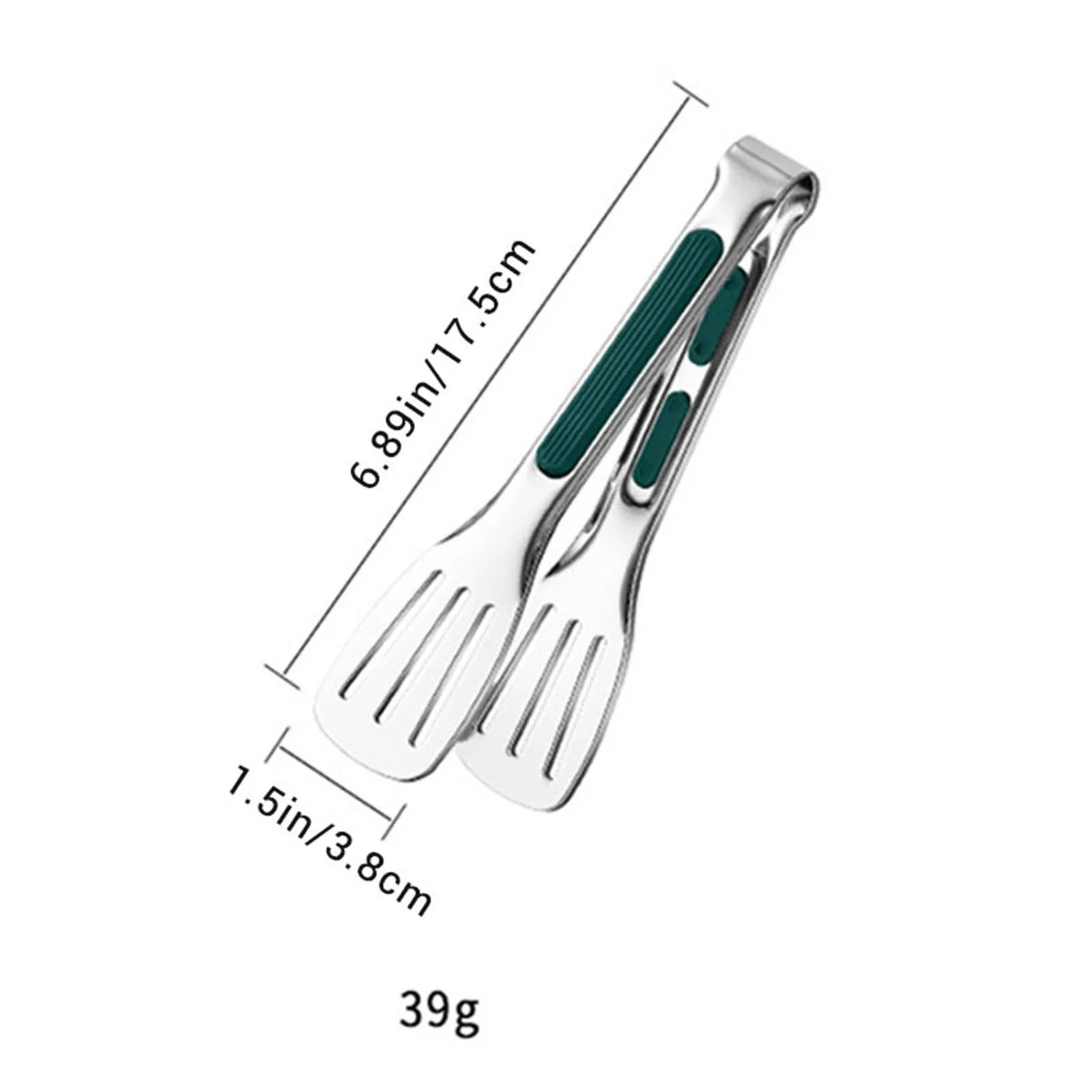 Non Slip Stainless Steel Kitchen Tongs