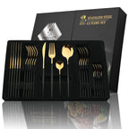 24 Piece Stainless Steel Cutlery Set
