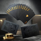 Black And Gold Playing Cards