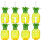 PVC Fruit Shaped Drinking Cups With Straw