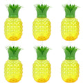 PVC Fruit Shaped Drinking Cups With Straw
