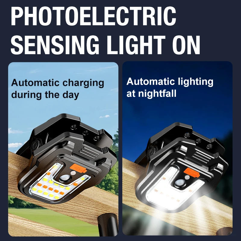 270 Degree Wide Angle Wireless Solar Motion Sensor Clip Light