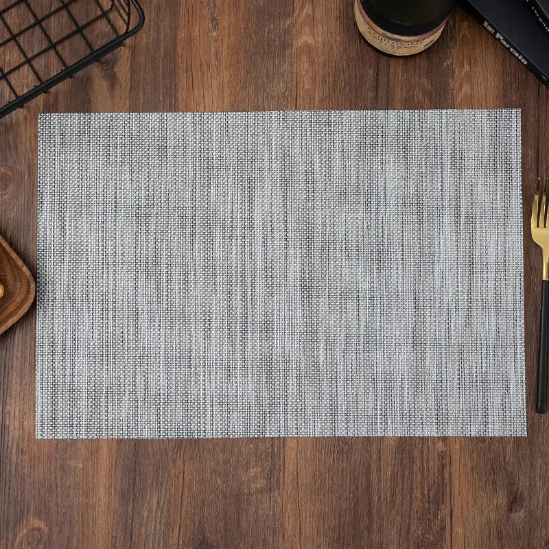 2/4/6 Pieces Durable Dining Table Placemats