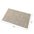 2/4/6 Pieces Durable Dining Table Placemats
