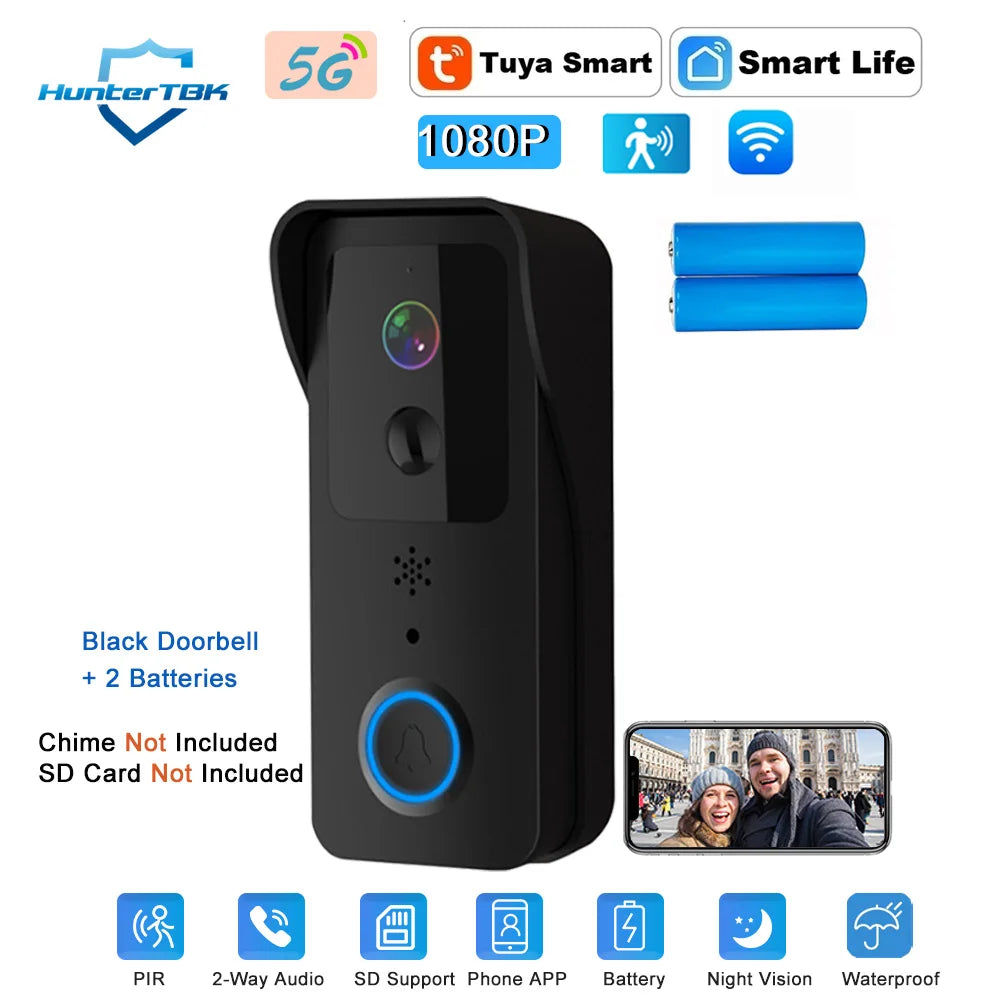 5G And 2.4G WiFi Smart Video Doorbell