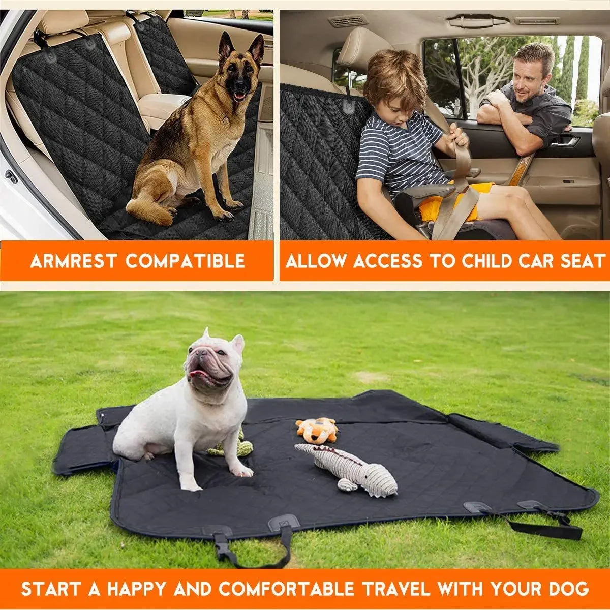 Dog Car Rear/Boot Seat Cover