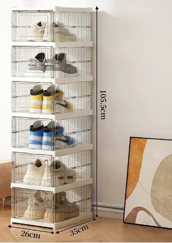 6 Layers Foldable Shoe Box