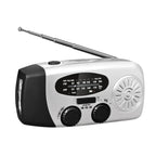 Solar Multifunctional Portable Hand Crank Power Generation Emergency Radio