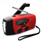 Solar Multifunctional Portable Hand Crank Power Generation Emergency Radio