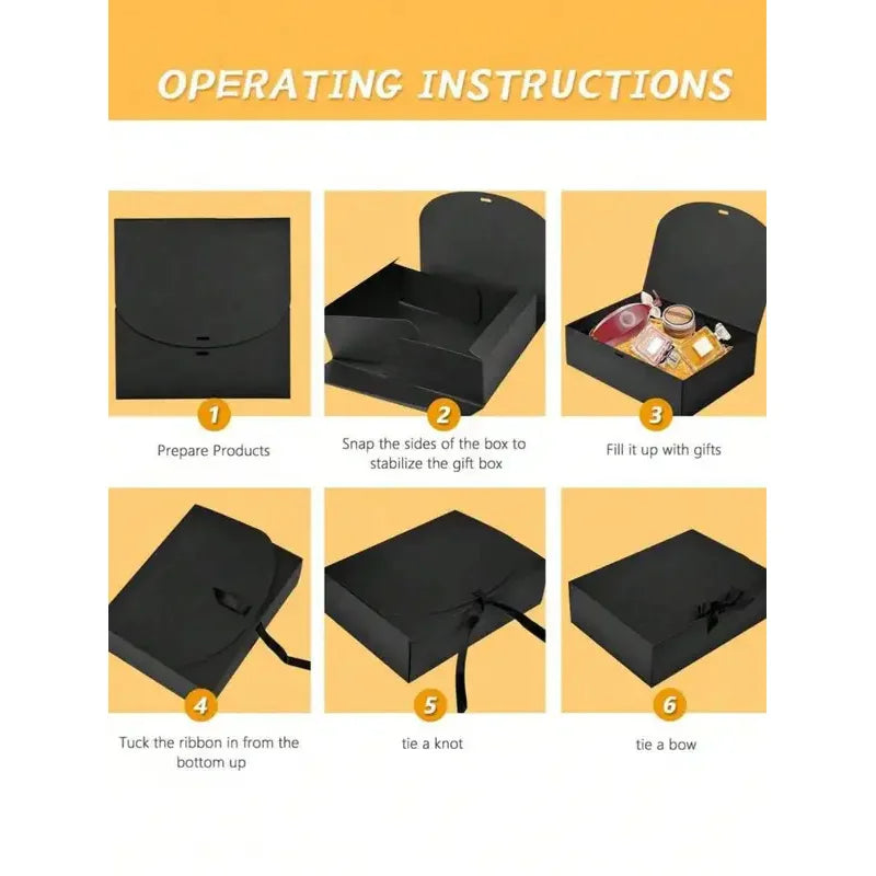 Black/White/Pink Gift Boxes