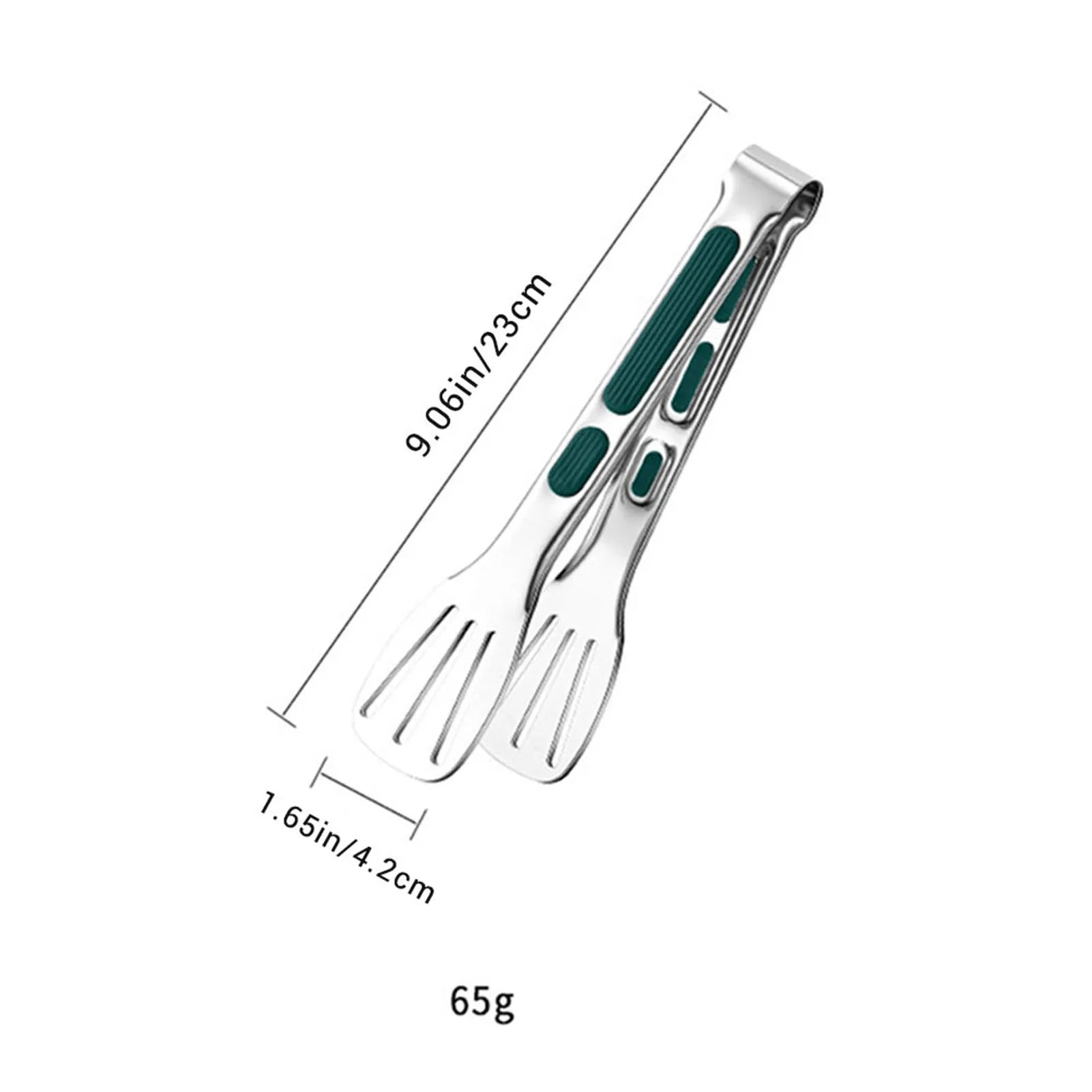 Non Slip Stainless Steel Kitchen Tongs