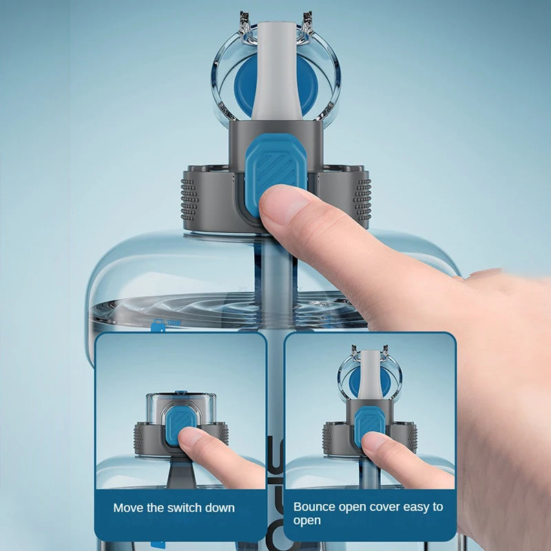 Fitness 1.7L - 3.8L Water Bottle