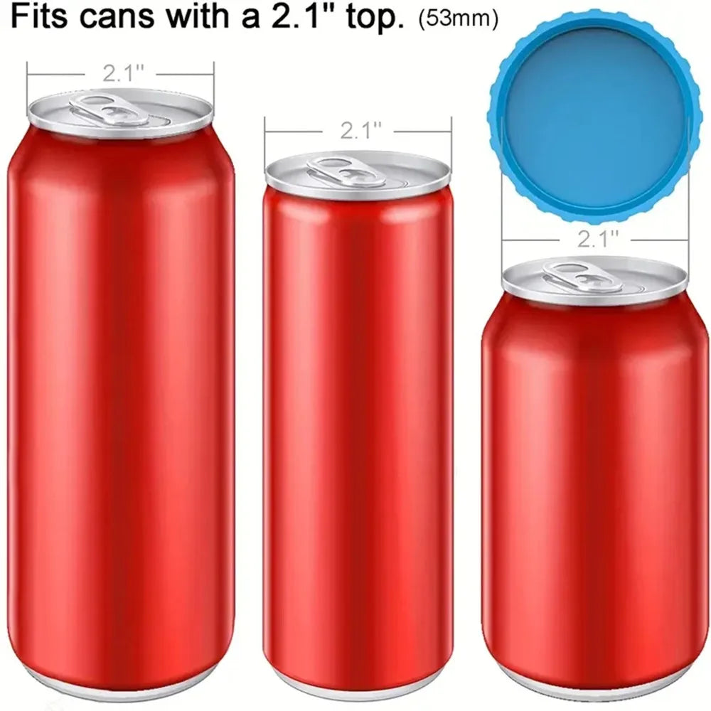 6 Pack Silicone Soda Can Lids
