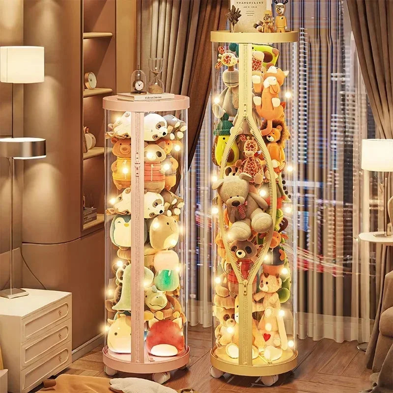 Transparent Doll/Toy Storage Box