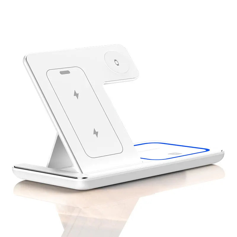3in1 Apple LED 30W Charging Stand
