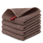 4/6 Piece Cotton Honey Comb Weave Dish Cloth