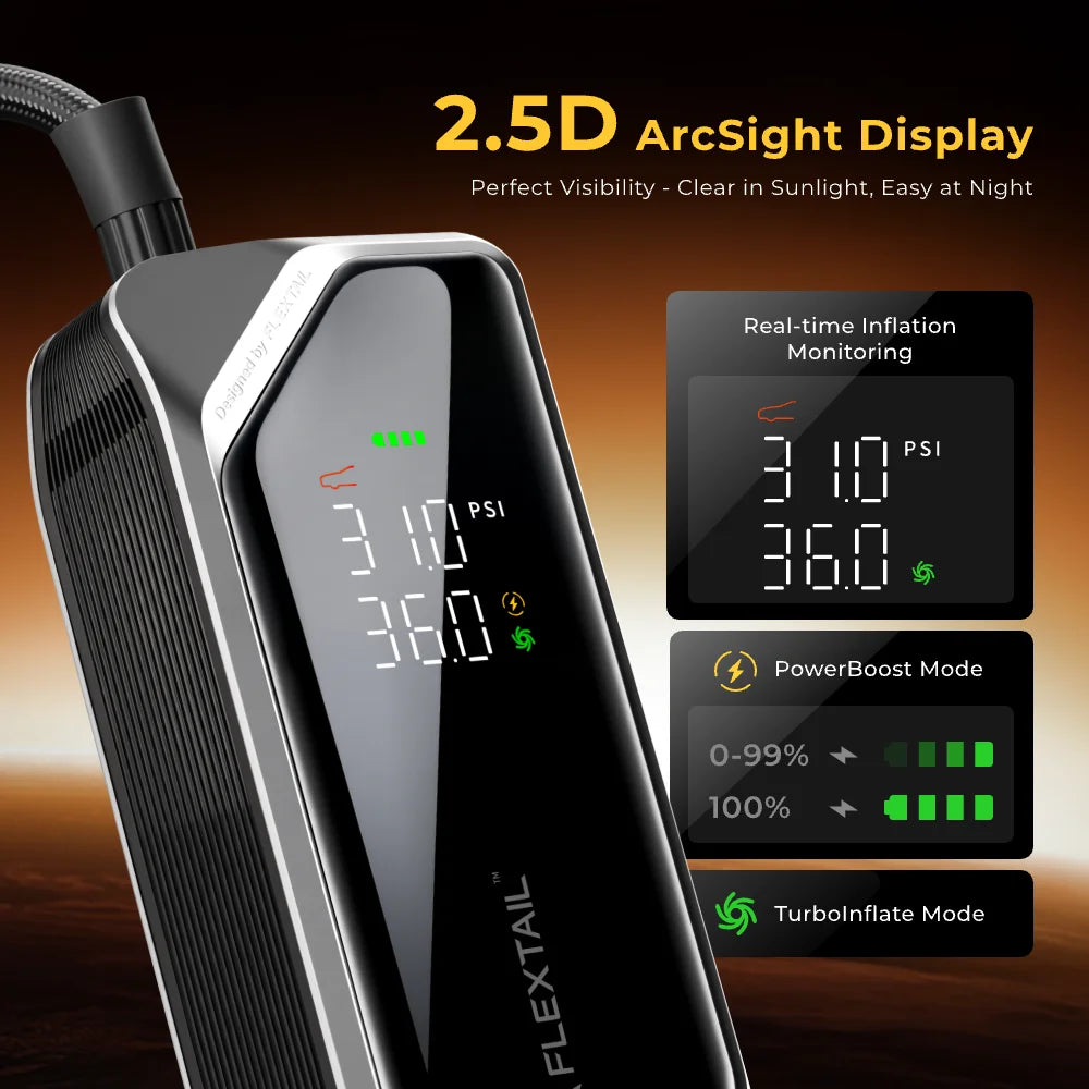 150PSI Electric Tire Pump For Car/Motorcycle/Bicycle