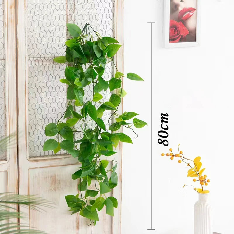 Hand Made Rattan Wall Plant Hanger