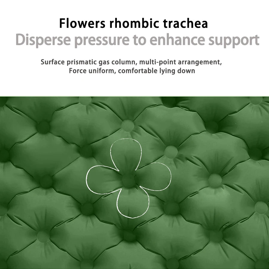 Double Sized Extra Wide Inflatable Mattress With Built In Pump