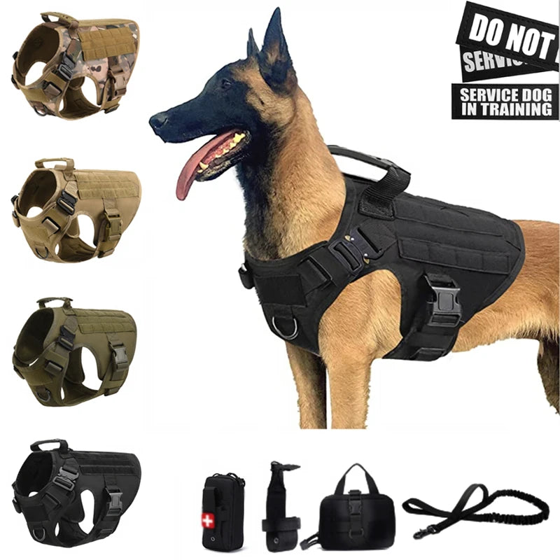 Tactical Military Vest For Dogs