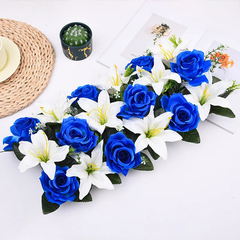 Artificial Flower Rows