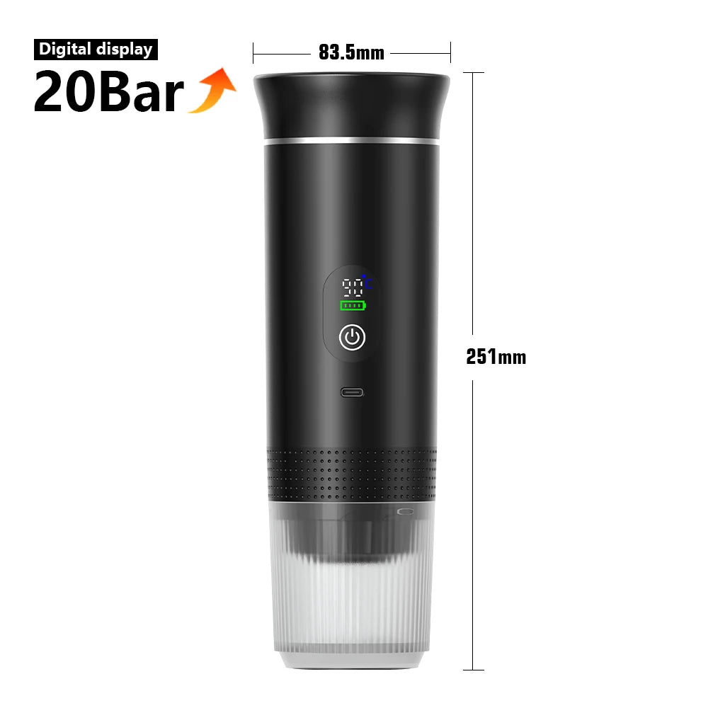 Wireless Electric Portable Coffee Machine