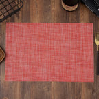 2/4/6 Pieces Durable Dining Table Placemats