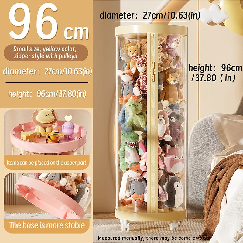 Transparent Doll/Toy Storage Box