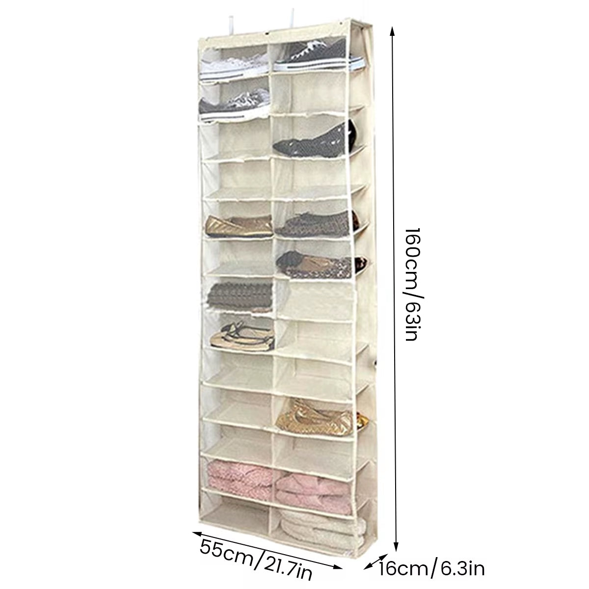 Multi Layer Hanging Bag Drawer Box Storage Universal Wardrobe Cloth Underwear Organizer Hanger Bag Household Supplies Shoe Rack