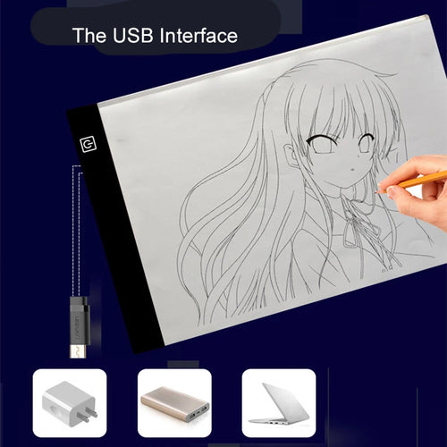 LED Drawing Pad For Paper