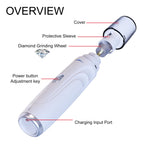 Electric Pet Nail Grinder Trimmer Grooming Tool Rechargeable Dog Nail Clippers Dogs Nail Grinder Trimmer Puppy Dog Accessories