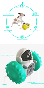 Dog/Cat Treat Interactive Food Dispenser