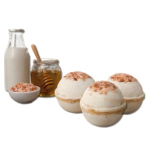 pack-of-3-140g-spinning-and-foaming-milk-honey-scented-bath-bombs
