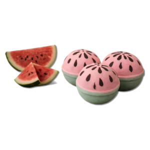 pack-of-3-140g-spinning-and-foaming-watermelon-scented-bath-bombs